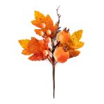 Веточка декоративная осенняя с ягодами 20 см, 3 шт, 01, Blumentag