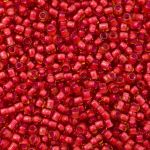 Бисер Astra&Craft 11/0 (2.1 мм), 200 г (10х20 г), цв. 316-О кирпичный/прозрачный с цветным центром