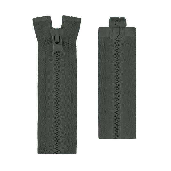 Молния трактор Т5 (5 мм) 1 зам., разъем., 40 см, магнитная, 309 т.серый (графит), MagMa Gamma, 1 шт