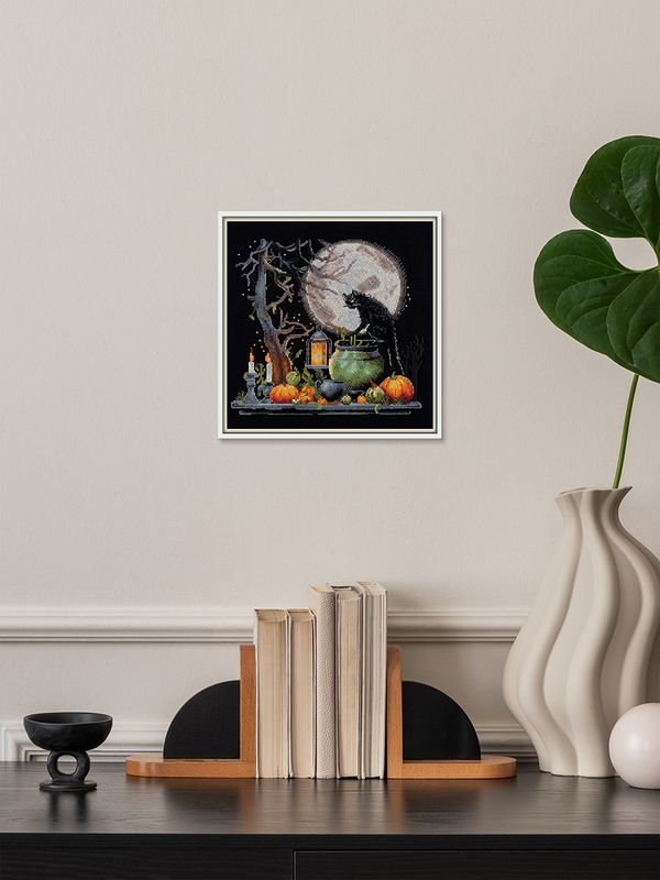 Набор для вышивания нитками Klart 8-576, Приворотное зелье, 20х20 см