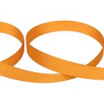 Лента репсовая (в рубчик) 12.0 мм / 45.5 метра, 016 т.оранжевый, Gamma GR-12
