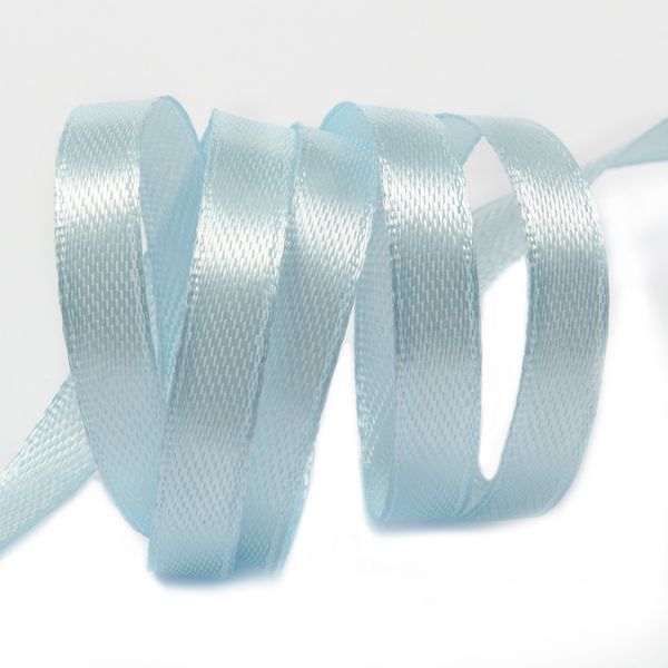 Лента атласная 1-сторонняя 6.0 мм / 27.4±2 метров, 3102 св.голубой, Ideal