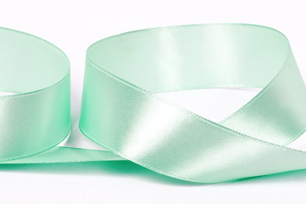 Лента атласная 1-сторонняя 25.0 мм / 33±2 метра, 114 мятный, Gamma