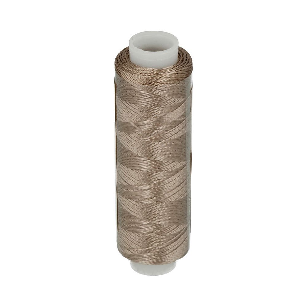 Нитки вышивальные Gamma V150/2, 10х200 ярдов, 3175 серо-бежевый