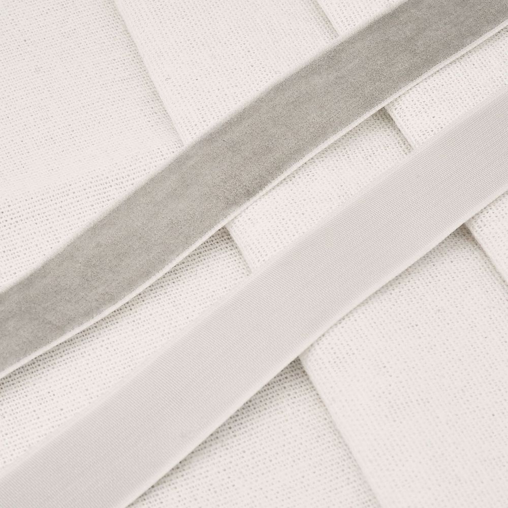 Лента бархатная (тесьма) 20.0 мм / 32.9±2 метров, 0081-1901, 182 серый