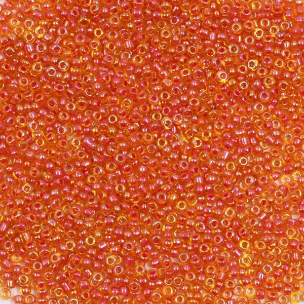 Бисер Astra&Craft 11/0 (2.1 мм), 200 г (10х20 г), цв. 229 оранжевый