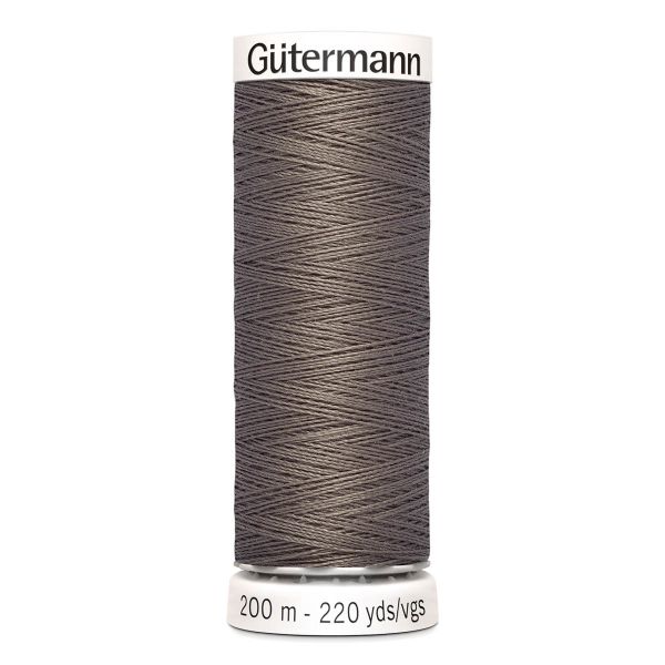 Нитки универсальные Gutermann Sew-all, 200м, 669 т.серо-бежевый, 5 катушек