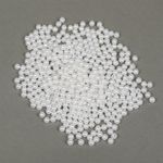 Бусины пластик (перламутр) ⌀6 мм, цв.033 белоснежный, уп.500г (4838 шт), Magic4Hobby