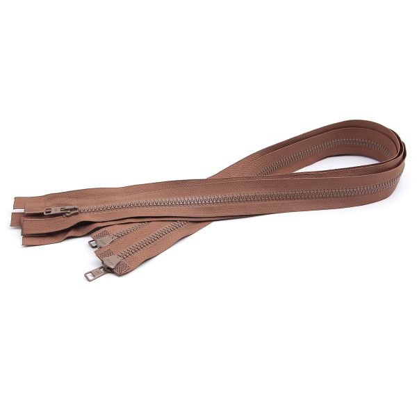 Молния трактор Arta Т6 (6 мм) 2 зам., разъем., 75 см, цв. 072 бежевый, уп.5 шт