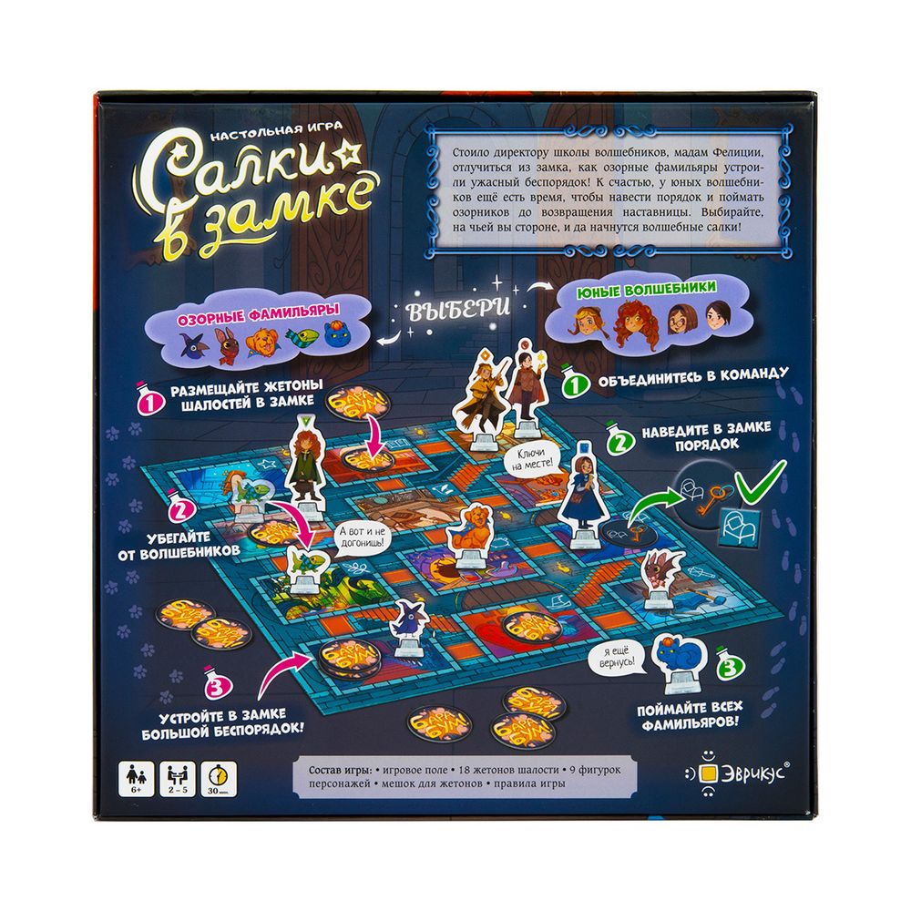 Игра настольная Эврикус Салки в замке BG-17121