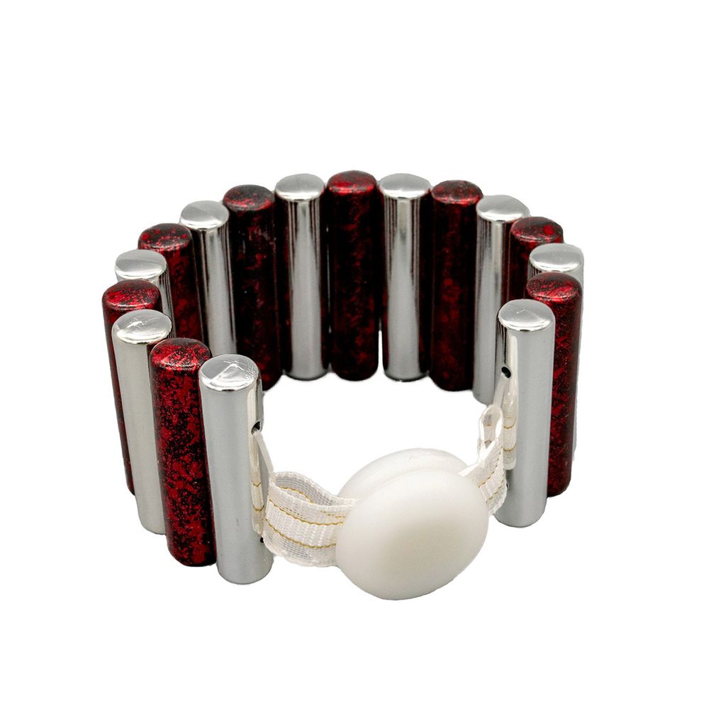 Подхваты шторные магнитные FCK1004 (1 красный/белый)