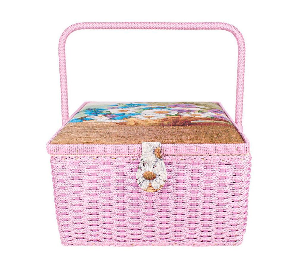 Шкатулка для швейных принадлежностей, Ромашки, Gamma SBJ-005