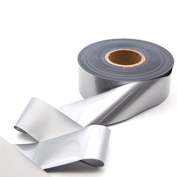 Пленка термоклеевая светоотражающая [cpl:380], 50 мм / 50 метров, D101