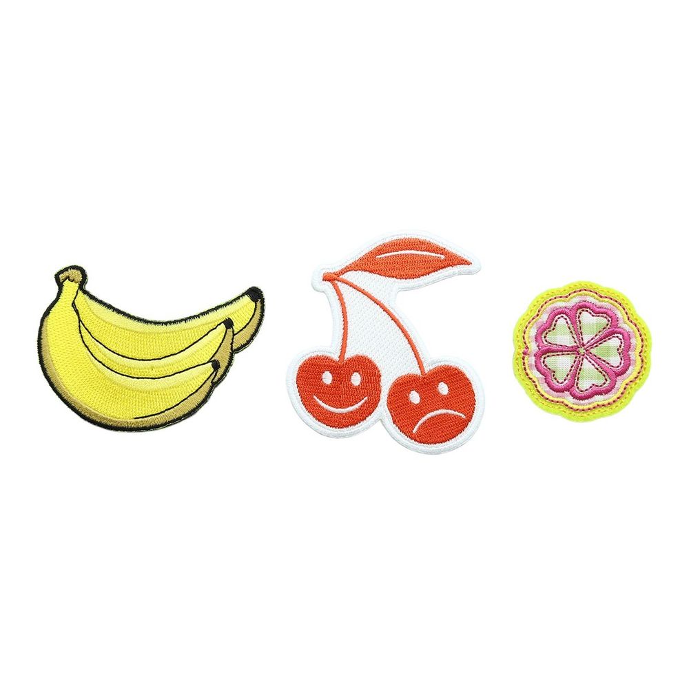 Набор термоаппликаций Фруктовое ассорти 3 шт, Hobby&Pro