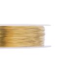 Проволока для бисера ⌀0.3 мм, 50 м, №01 под латунь, Zlatka DGB-S3