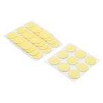 Пластины двусторонние самоклеящиеся, форма круг ⌀2.2см, 5 листов по 9 шт., 2AR23547