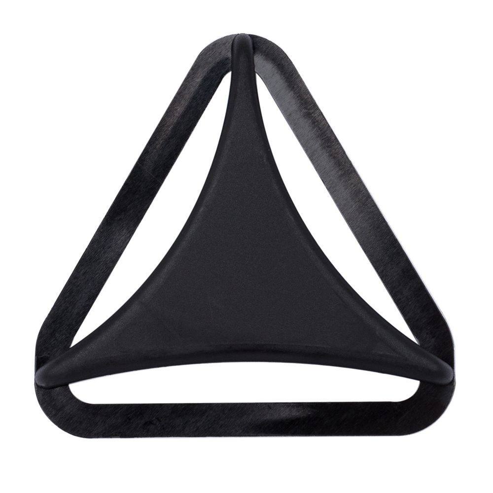 Рамка-регулятор треугольная, 45 мм, па, черный, Т-45, 20 шт