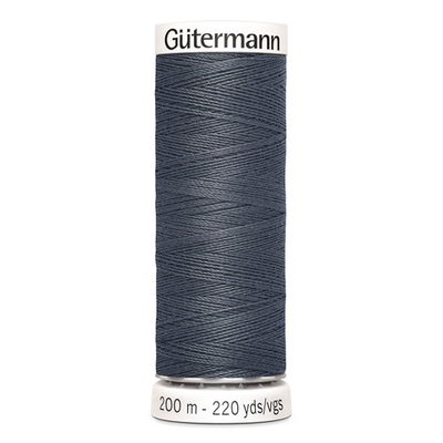 Нитки универсальные Gutermann Sew-all, 200м, 093 аспидно-серый, 5 катушек
