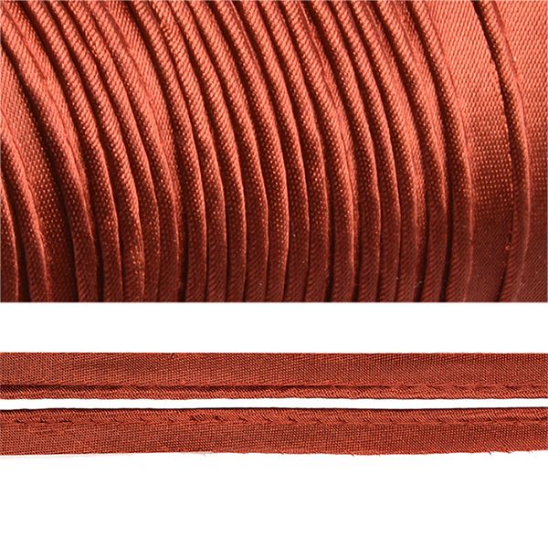 Кант атласный 11 мм / 65.8 метров, (F285) 085 терракот