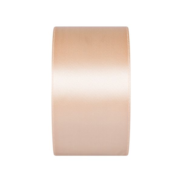 Лента атласная 1-сторонняя 50.0 мм / 33±2 метра, 061 св.св.бежевый, Gamma