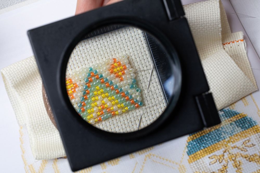 Лупа с подставкой ⌀6.5 см (ув.х5), Gamma SS-032