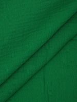 Муслин 125 г/м², 130 см / 2 метра, TBY.Mus.24723.22.2, цв.22 зеленый