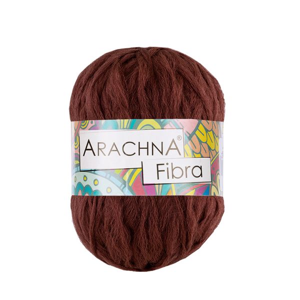 Пряжа Arachna Fibra / уп.10 мот. по 50г, 200м, 05 коричневый