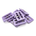 Пряжка с язычком 30 мм, 862 сирень, 10 шт /TOS/