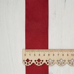 Лента атласная 1-сторонняя 50.0 мм / 22.86±1 метров, 029 бордовый, Globus