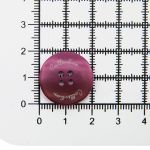 Пуговицы 4 прокола 32L (бордовый), 36 шт