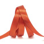 Лента атласная 1-сторонняя 12.0 мм / 22.86±1 метров, 046 т.оранжевый, Globus