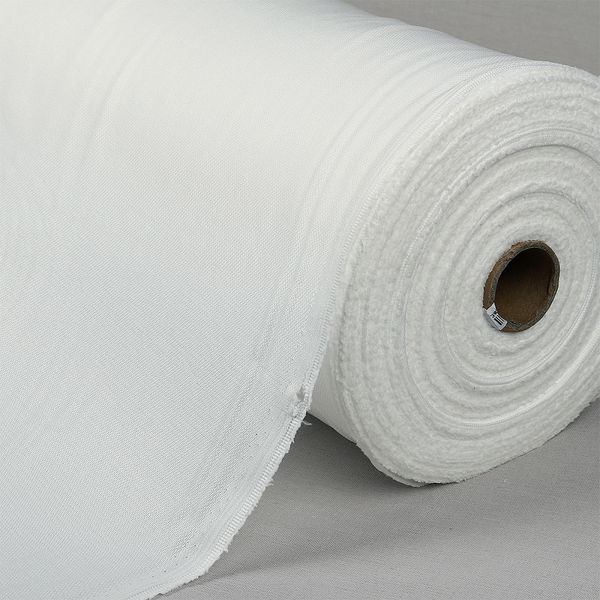 Дублерин эластичный 90 г/м², 150 см / 100 метров, 662W белый, IdealTex