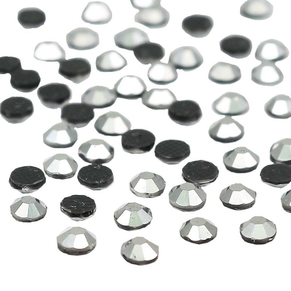 Стразы термоклеевые, 2,9мм, ss10, 288 шт/уп, Cristyle (139 silver)