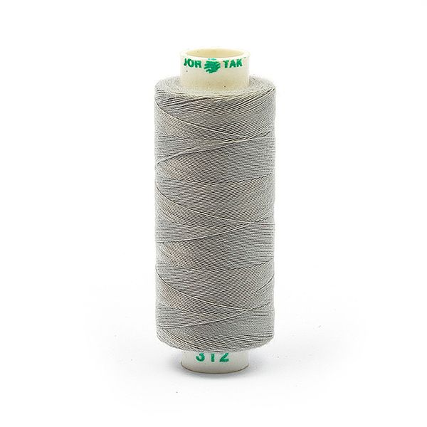 Нитки швейные бытовые Dor Tak 40/2, 366 м / 10 кат., 312 серый