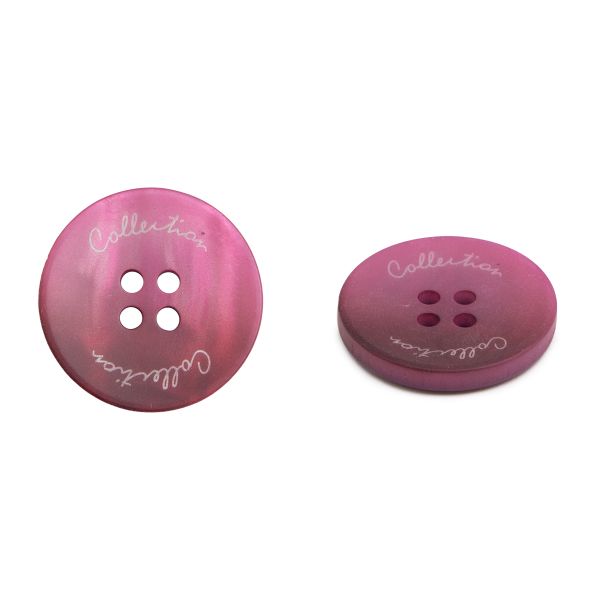 Пуговицы 4 прокола 36L (бордовый), 36 шт