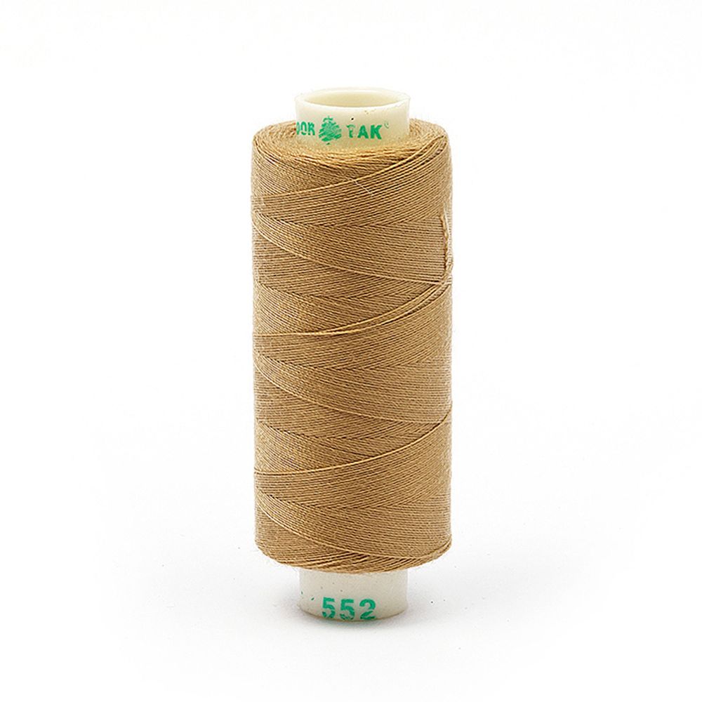 Нитки швейные бытовые Dor Tak 40/2, 366 м / 10 кат., 552 бежевый