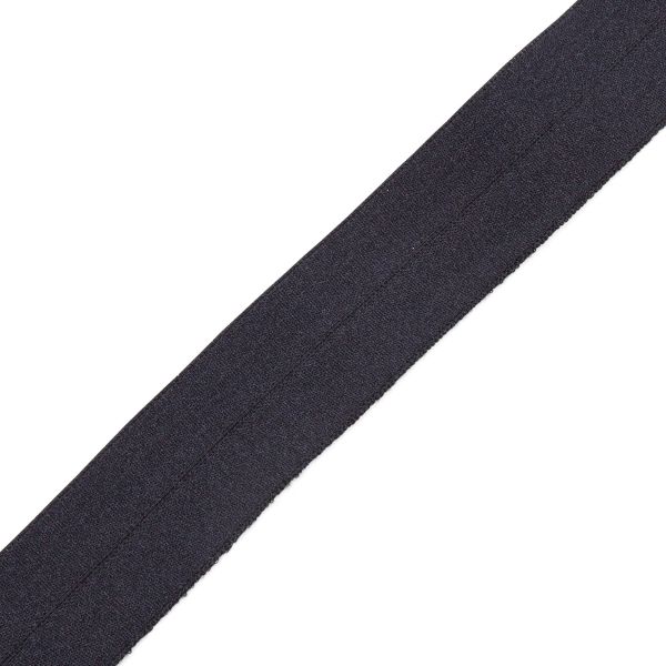 Резинка бельевая (окантовочная) блестящая 25.0 мм / 50 метров, черный