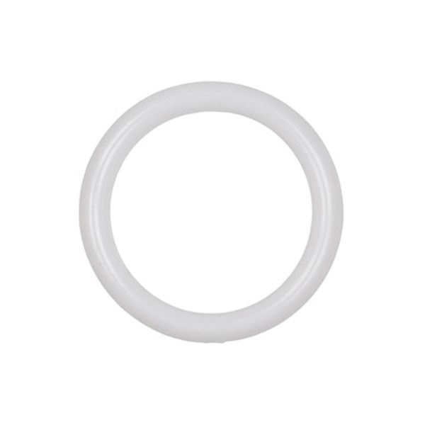 Кольца для бюстгальтера пластик ⌀14.0 мм, 100 шт, белый, Blitz CP01-14