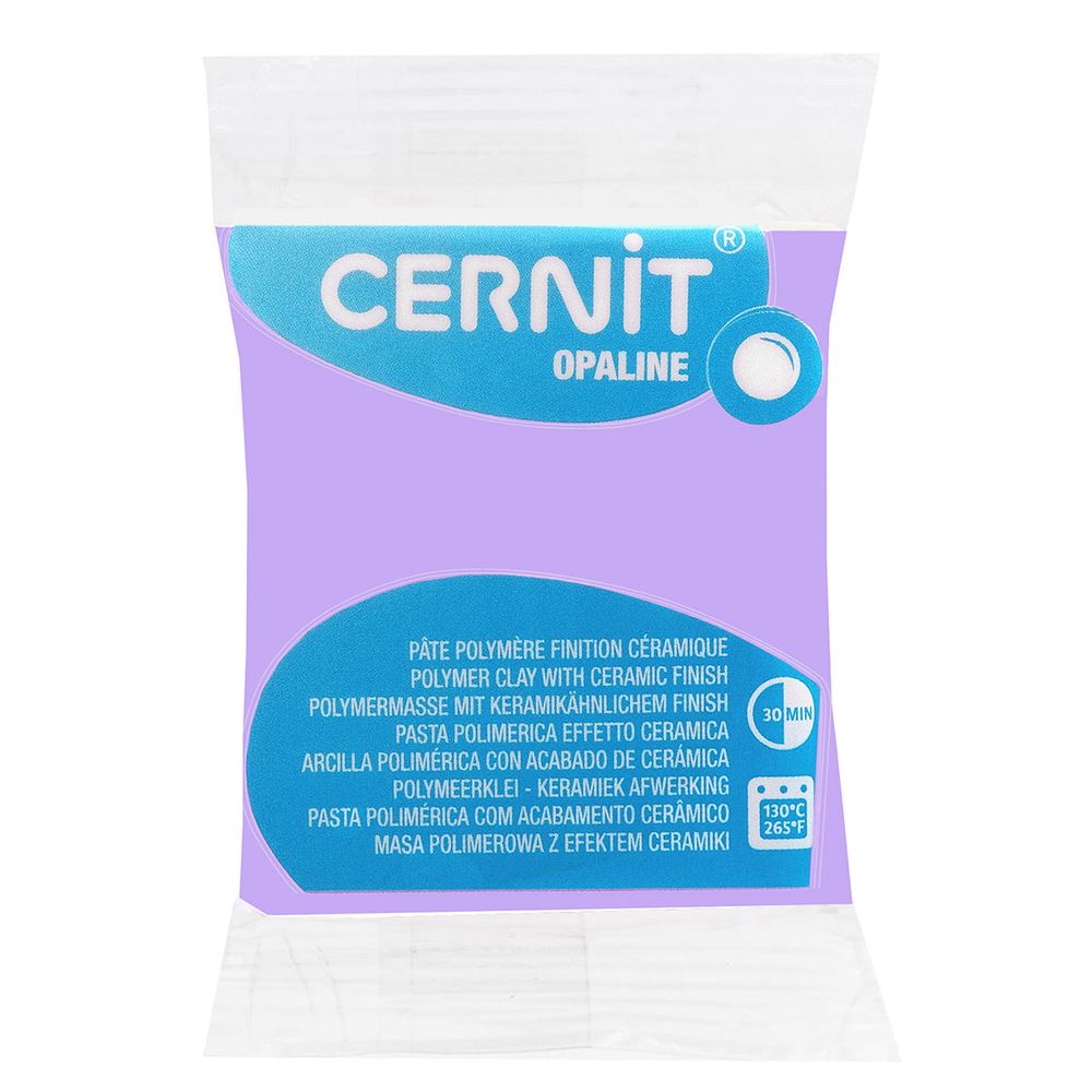 Полимерная глина запекаемая Cernit Opaline, 56 г, 931 лиловый