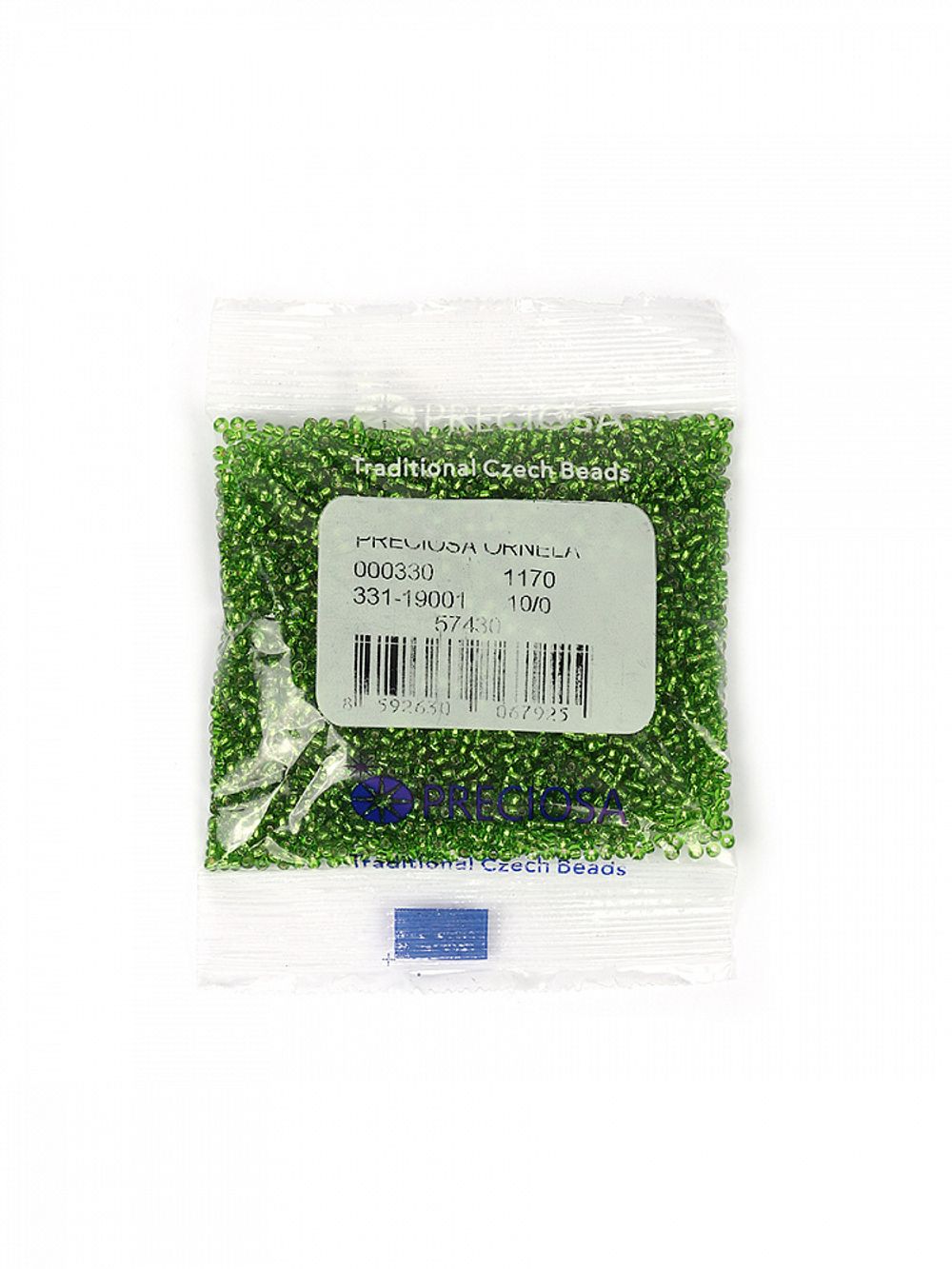 Бисер Preciosa 10/0 (2.3 мм), 50 г, TSL цв. 57430/331-19001