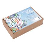 Бисер (набор) непрозрачный, размер 10/0, 50 цветов, 250 г (50 штук по 5 г), Preciosa