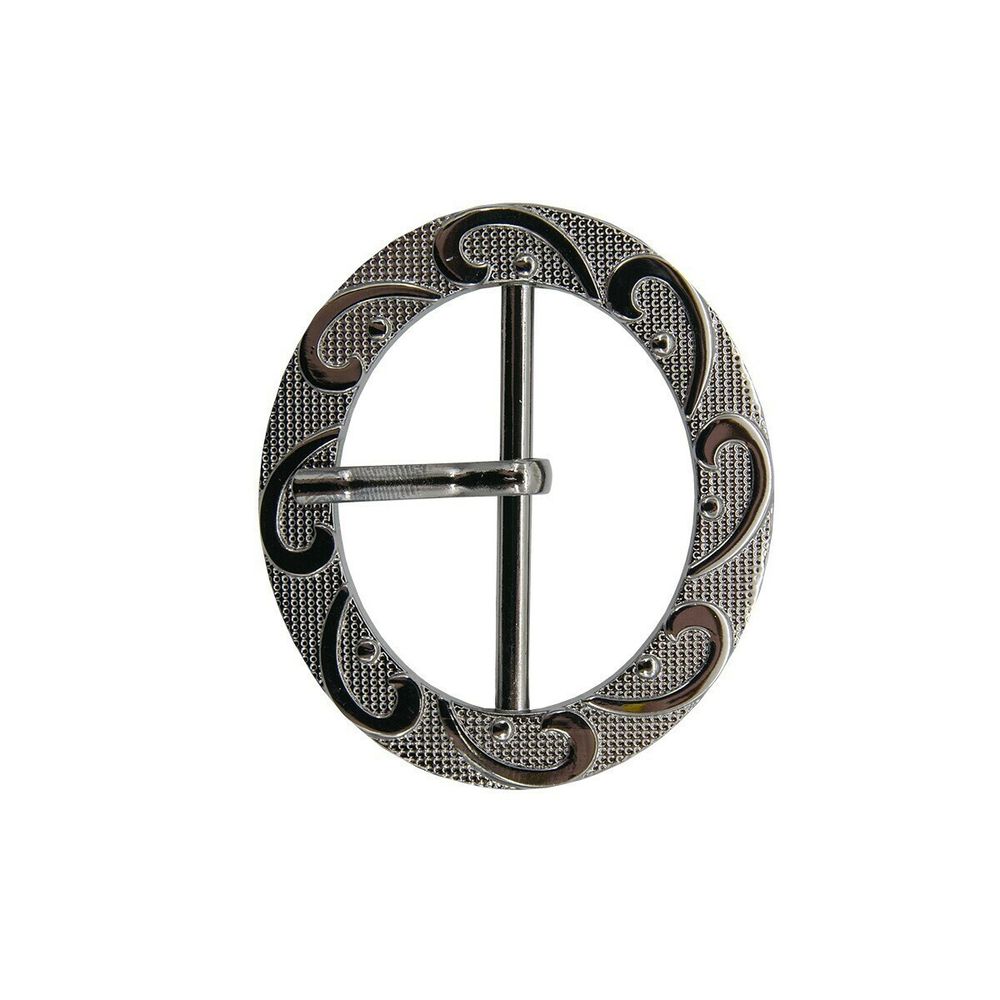 Пряжка, 35 мм, цв. черный никель, 10 шт /TOS/