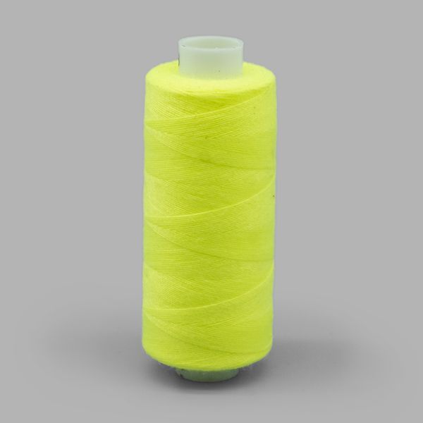 Нитки швейные бытовые Bestex 40/2, 365 м (400 ярд) / 10 кат., 303 неоновый салатовый