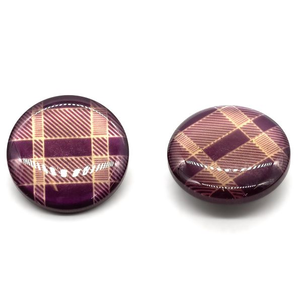 Пуговицы на ножке 28L (18мм) (col. 05 (фиолетовый)), CB-L-218, 72 шт