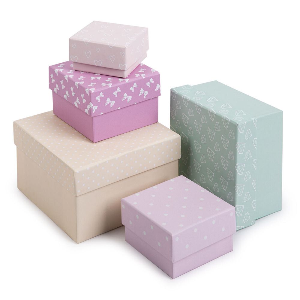 Набор подарочных коробок, 5 шт, 05, Stilerra SBOX-S8-5