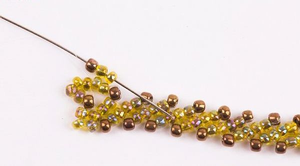 Иглы ручные бисерные ⌀0.34 мм, сталь, 12 шт, с двумя нитковдевателями, Gamma NC-208