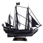Модель сборная: Серия Корабли 293 элемент. с LED подсветкой, Месть Королевы Анны, Rezark STH-003N