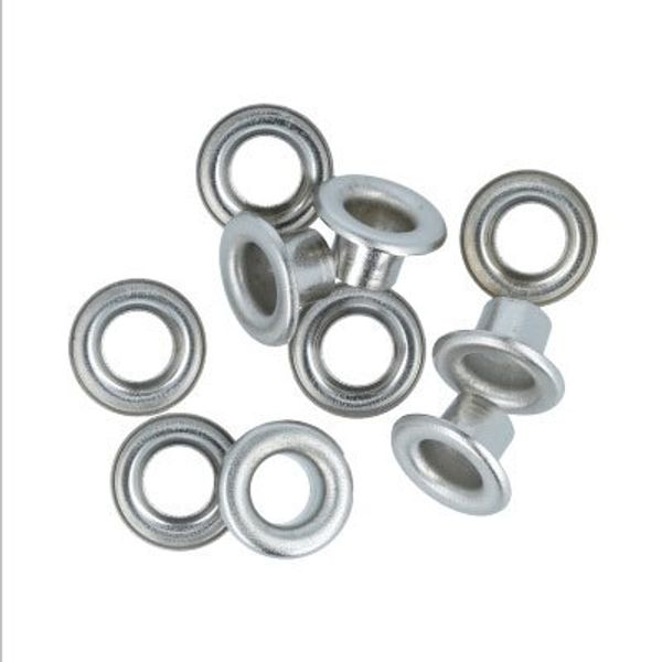 Блочки металл ⌀5 мм, 50 шт (5х10 шт), никель, Gamma №03