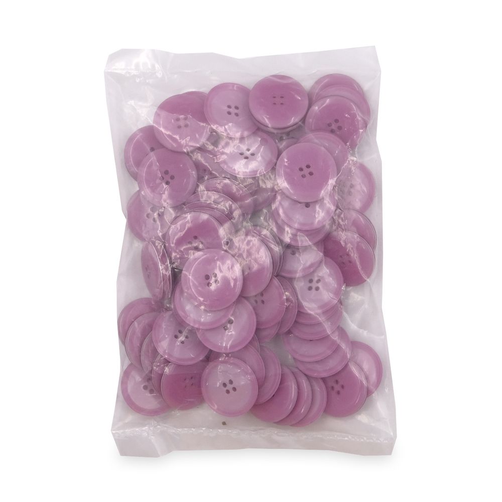Пуговицы 4 прокола 34L, (col.F (сиреневый)), 72 шт