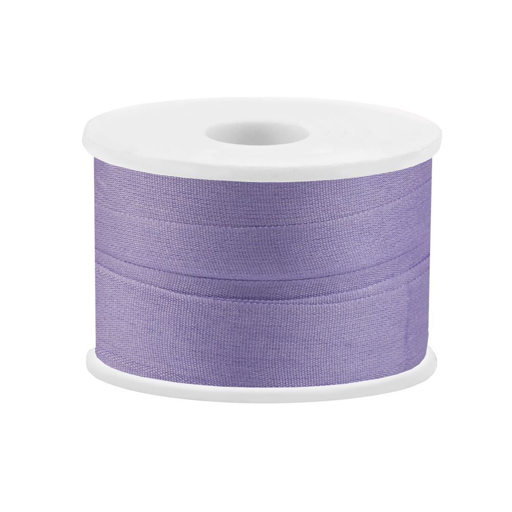 Лента (тесьма) шелковая 13.0 мм / 45.5±0.5 метров, №136 св. сиреневый, Gamma SR-13
